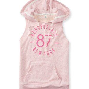 Aeropostale Sleeveless Pullover Hoodie NWT